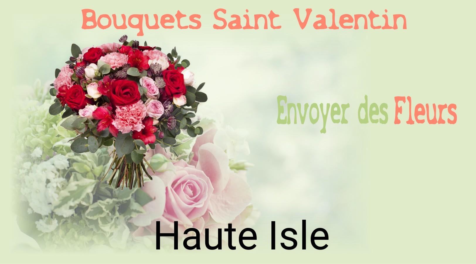 Roses de Saint-Valentin livrées à Haute-Isle